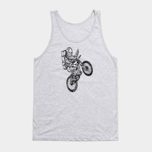 SEEMBO Spaceman Cycling Bicycle Bicycling Biking Riding Bike Tank Top